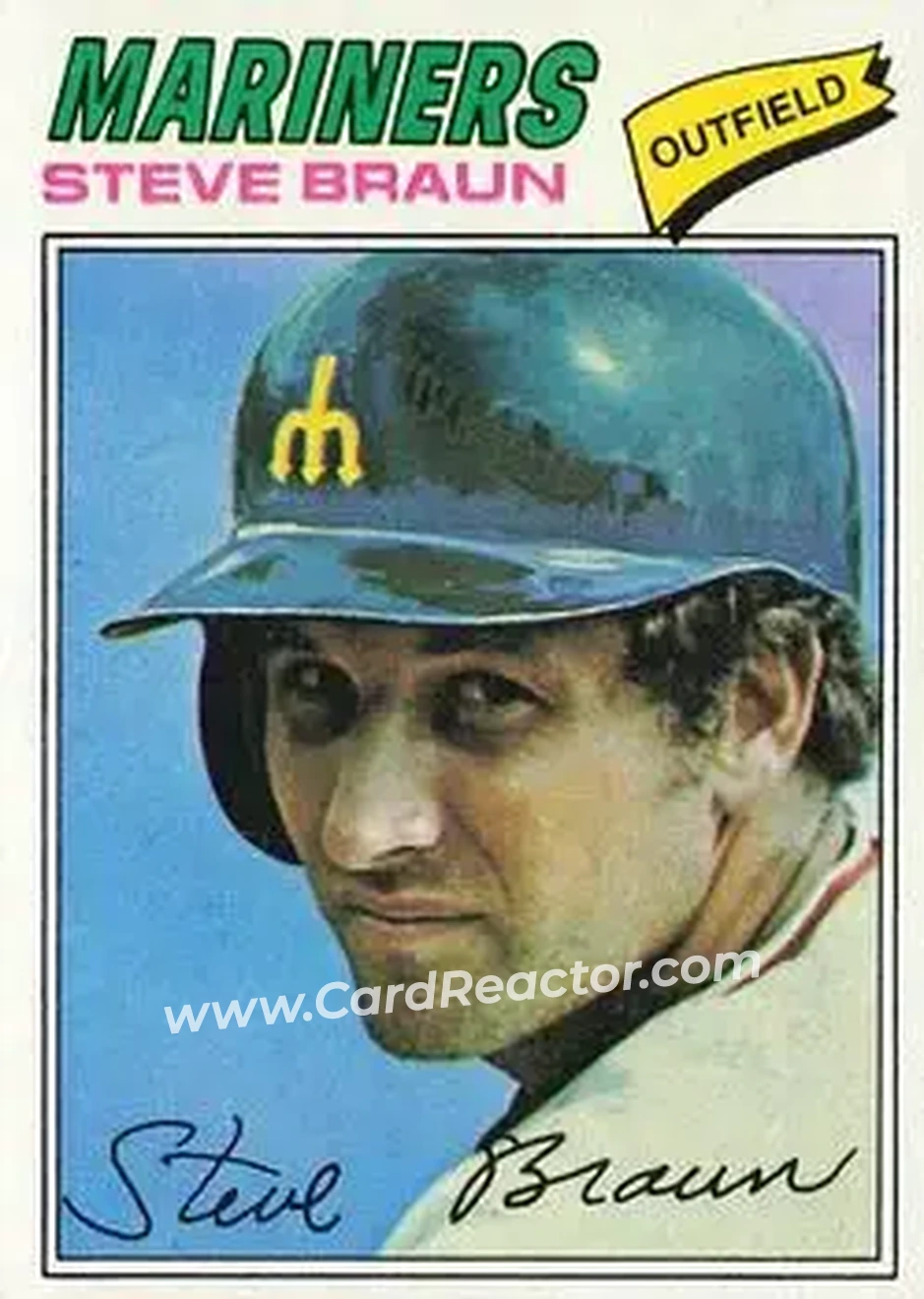 Front of Steve Braun