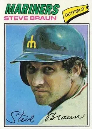 1977 Topps #606 Steve Braun