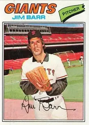 1977 Topps #609 Jim Barr