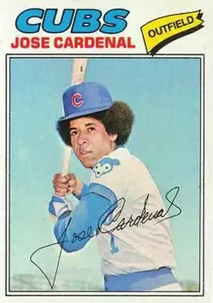 1977 Topps #610 Jose Cardenal