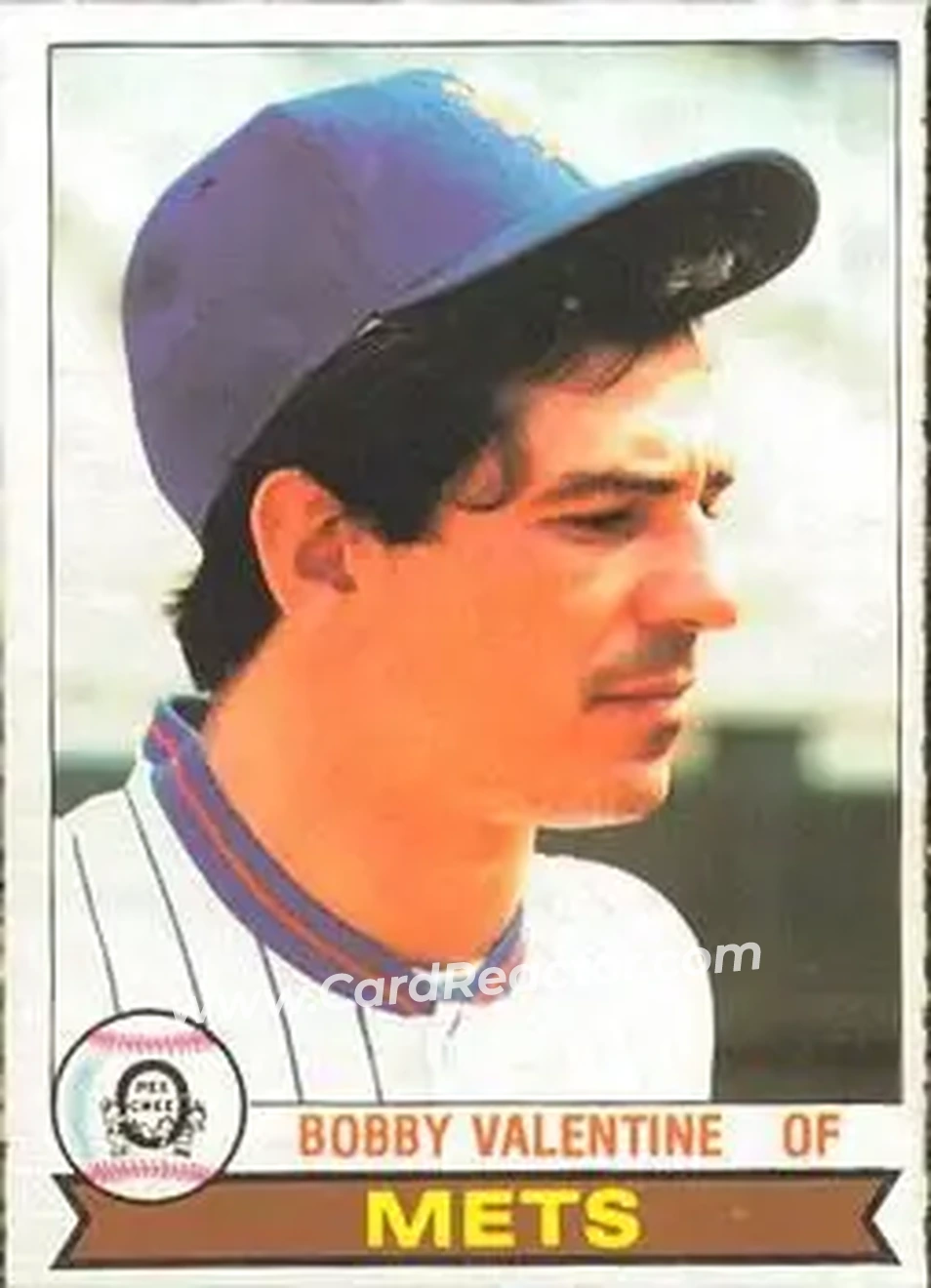 Front of Bobby Valentine