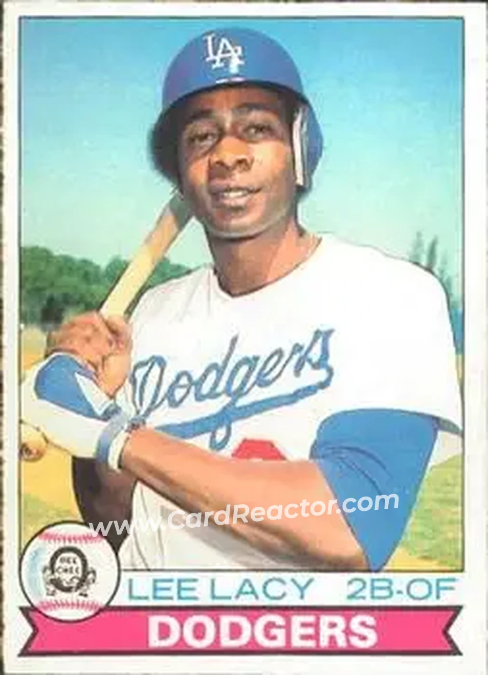 1979 O-Pee-Chee #229 - Lee Lacy - Los Angeles Dodgers