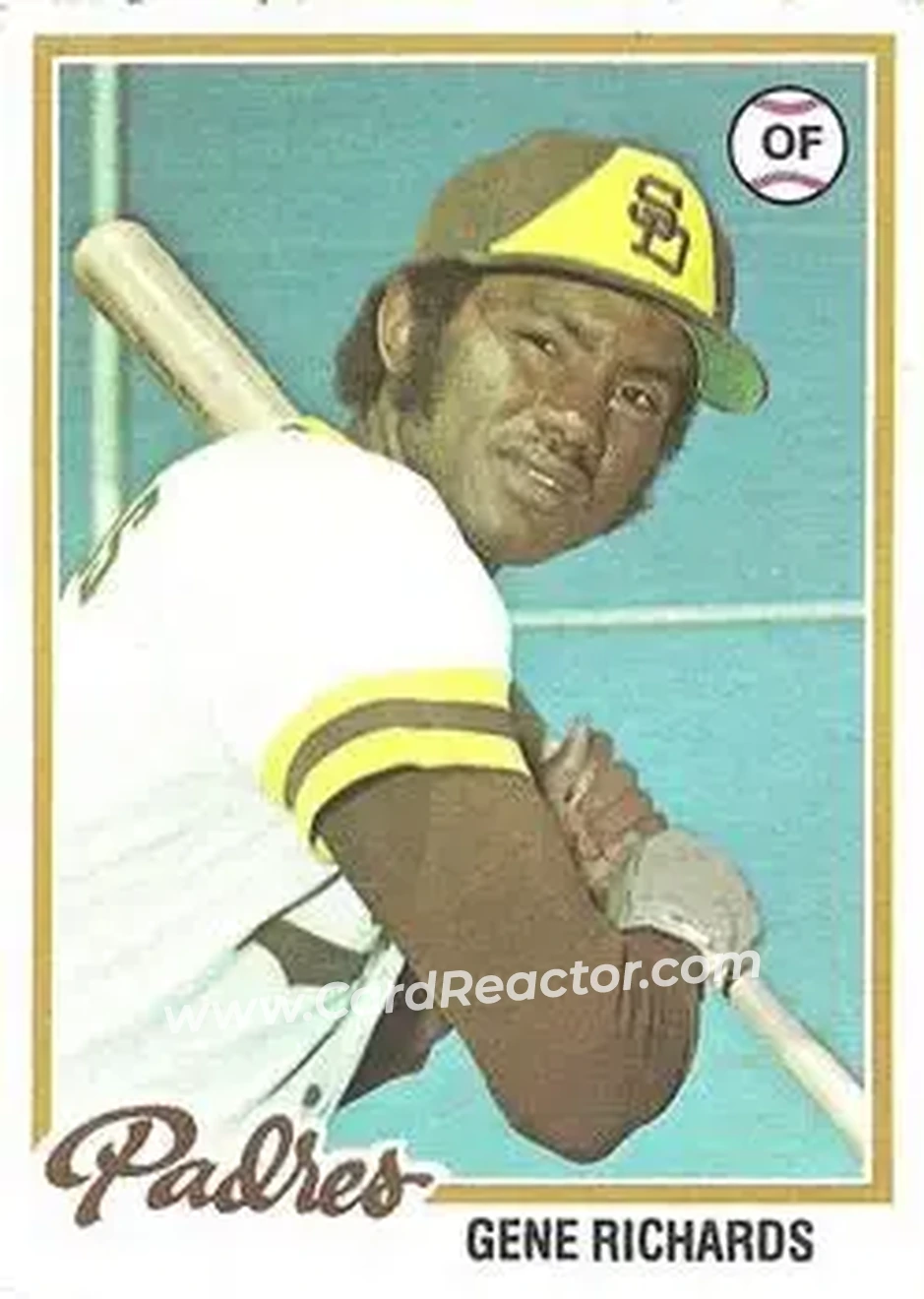 1978 Topps #292 - Gene Richards - San Diego Padres