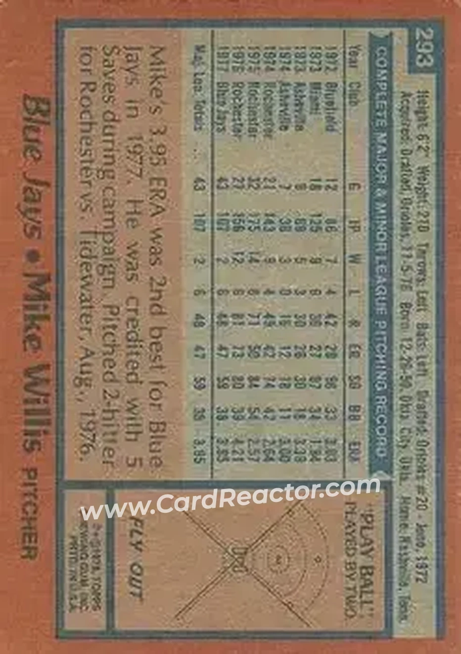 Back of Mike Willis