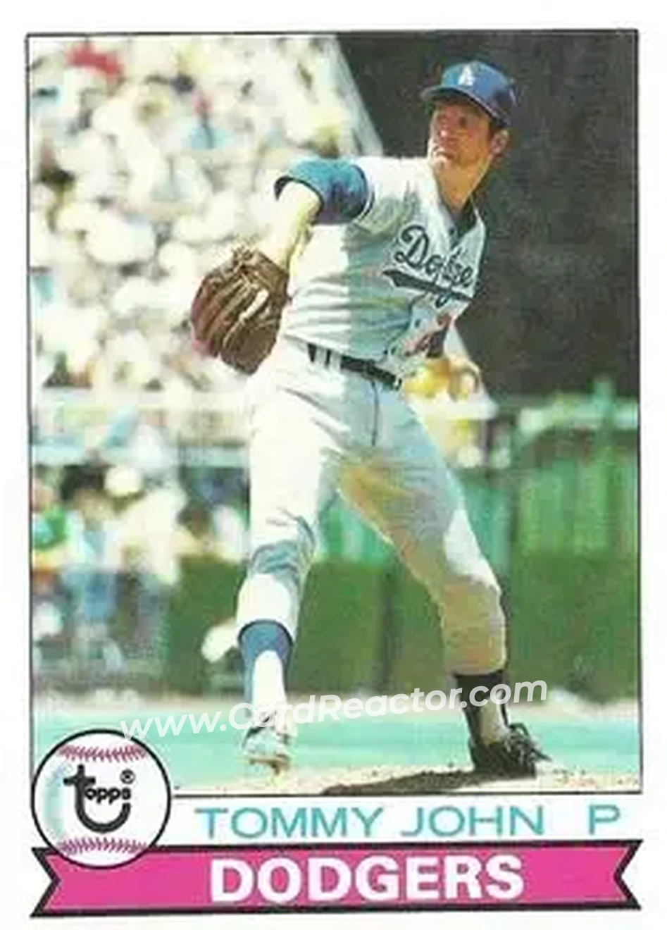 1979 Topps #255 - Tommy John - Los Angeles Dodgers