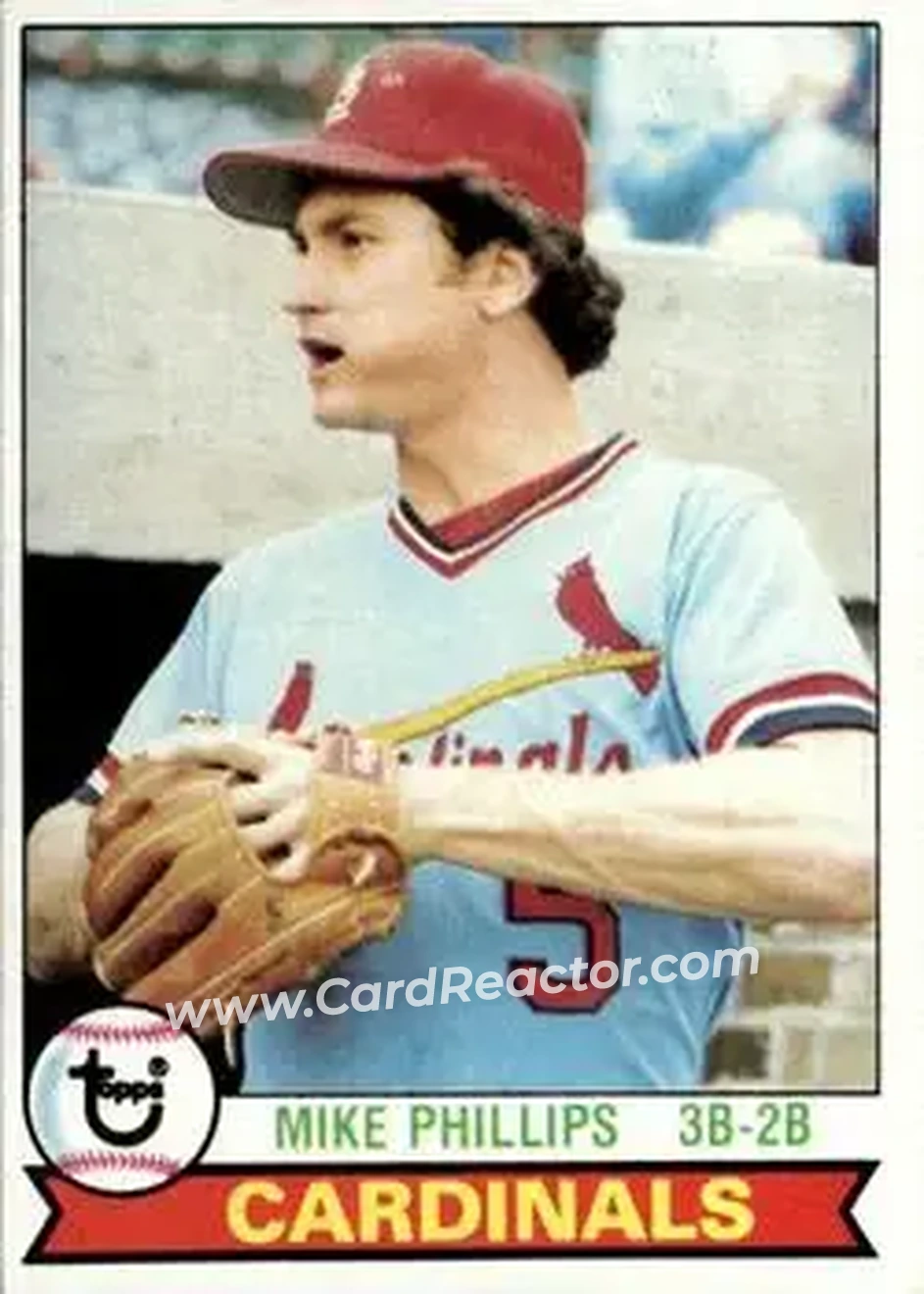 1979 Topps #258 - Mike Phillips - St. Louis Cardinals