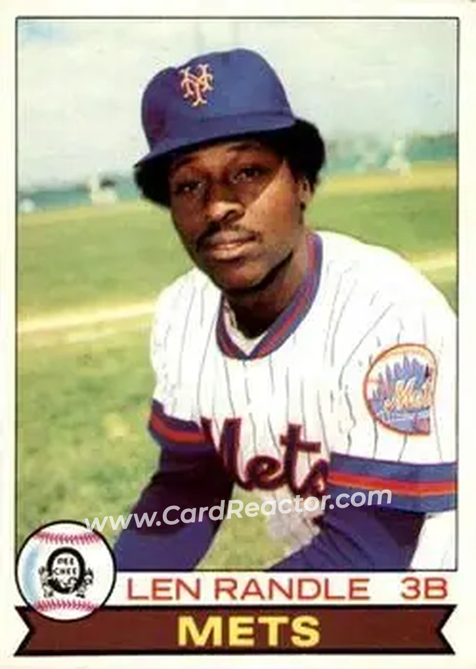 1979 O-Pee-Chee #236 - Len Randle - New York Mets