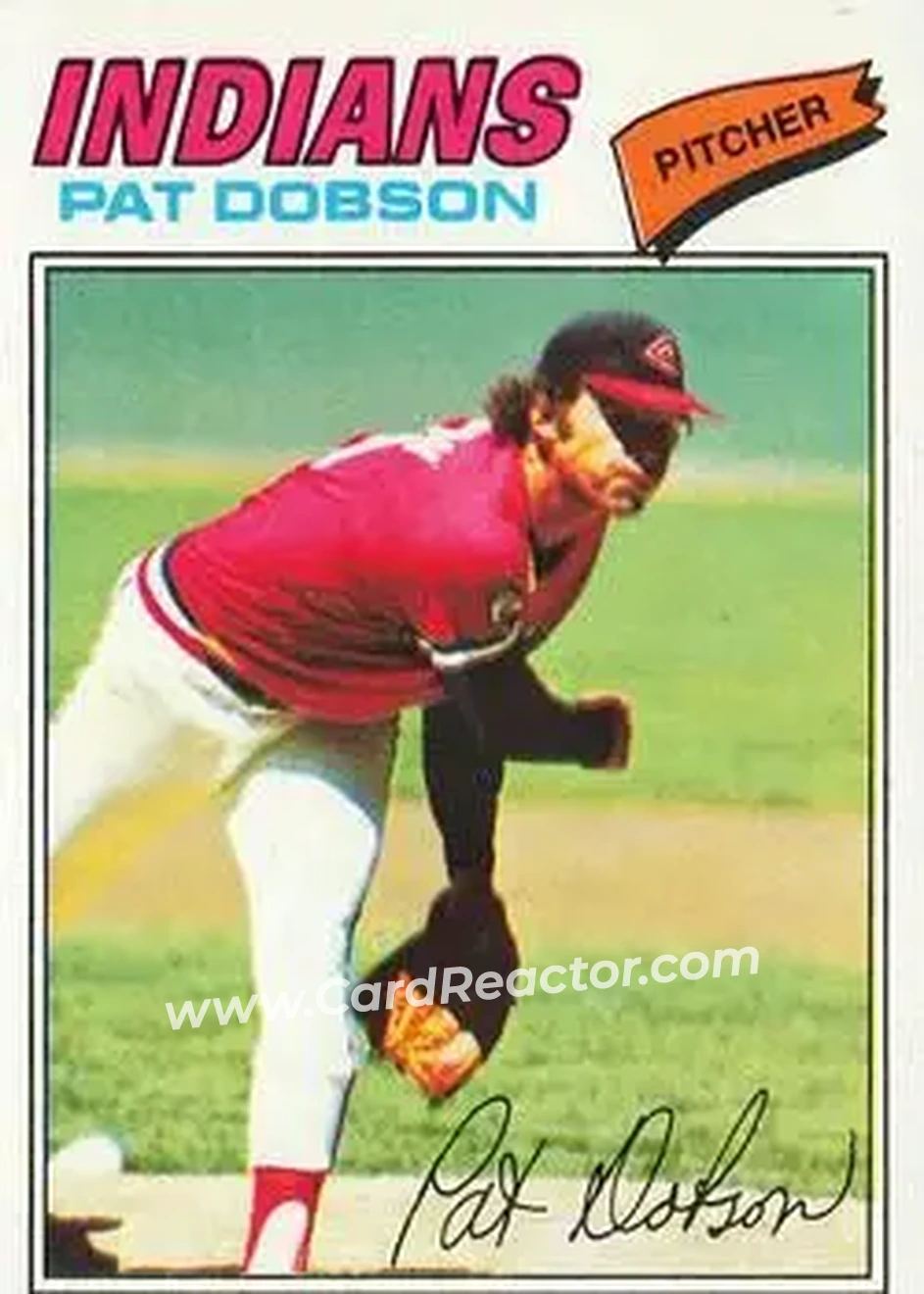 Front of Pat Dobson