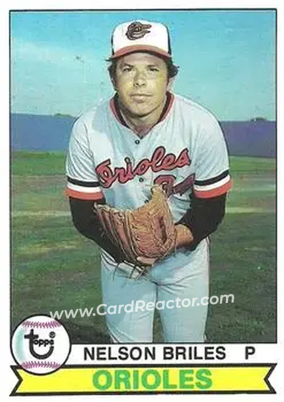 1979 Topps #262 - Nelson Briles - Baltimore Orioles