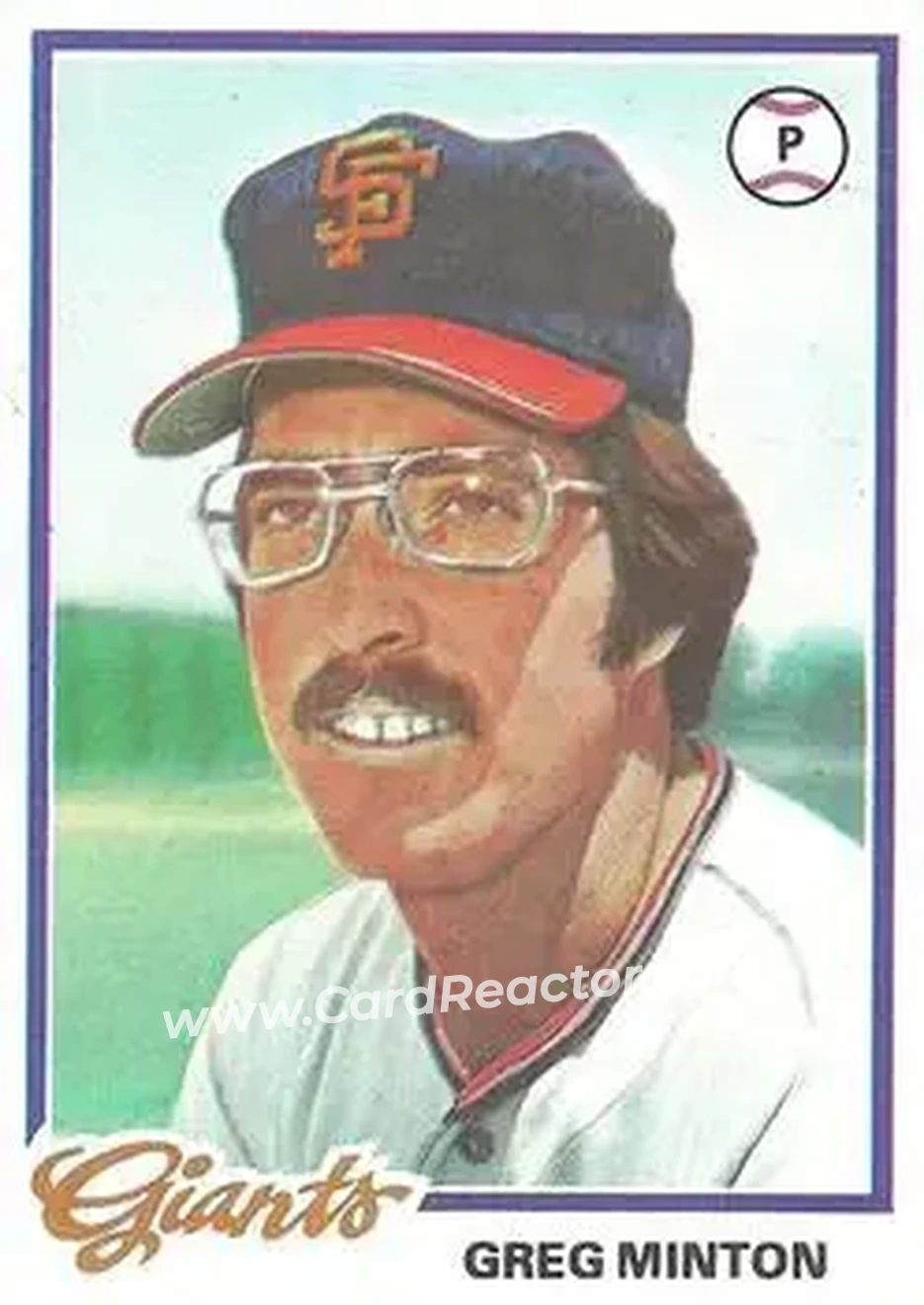1978 Topps #312 - Greg Minton - San Francisco Giants