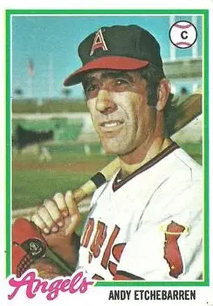 1978 Topps #313 Andy Etchebarren