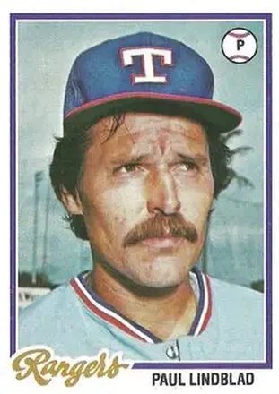 1978 Topps #314 Paul Lindblad