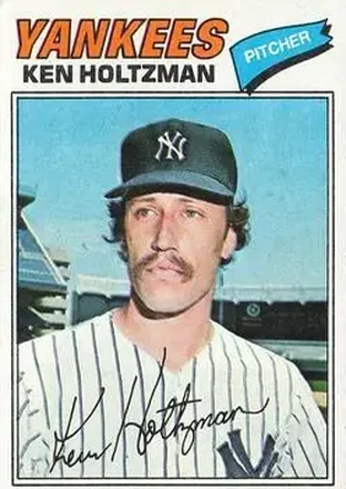 1977 Topps #625 - Ken Holtzman - New York Yankees