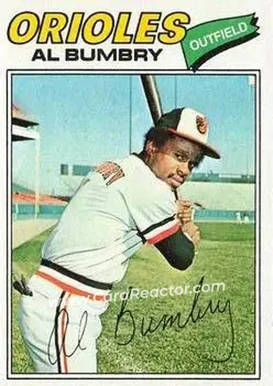 1977 Topps #626 - Al Bumbry - Baltimore Orioles