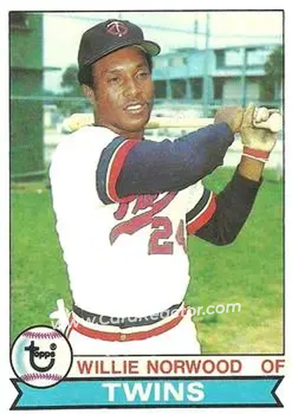 1979 Topps #274 - Willie Norwood - Minnesota Twins