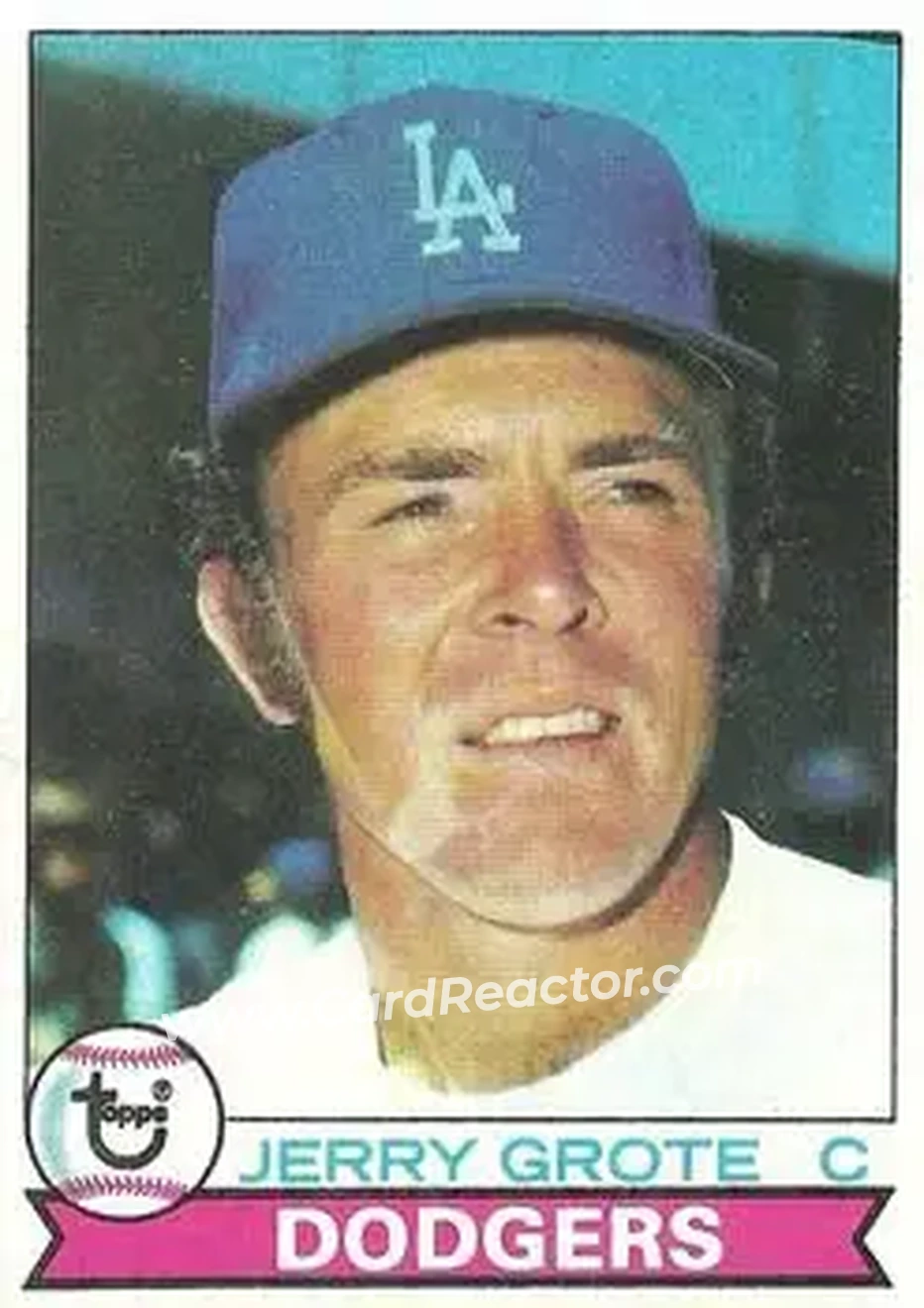 1979 Topps #279 - Jerry Grote - Los Angeles Dodgers