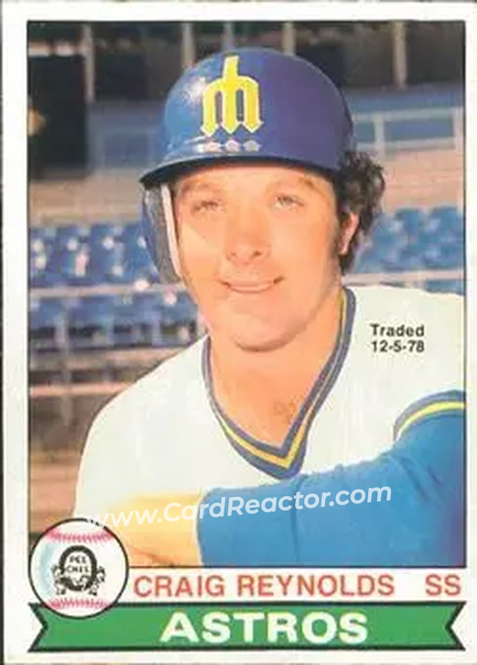 1979 O-Pee-Chee #251 - Craig Reynolds - Houston Astros