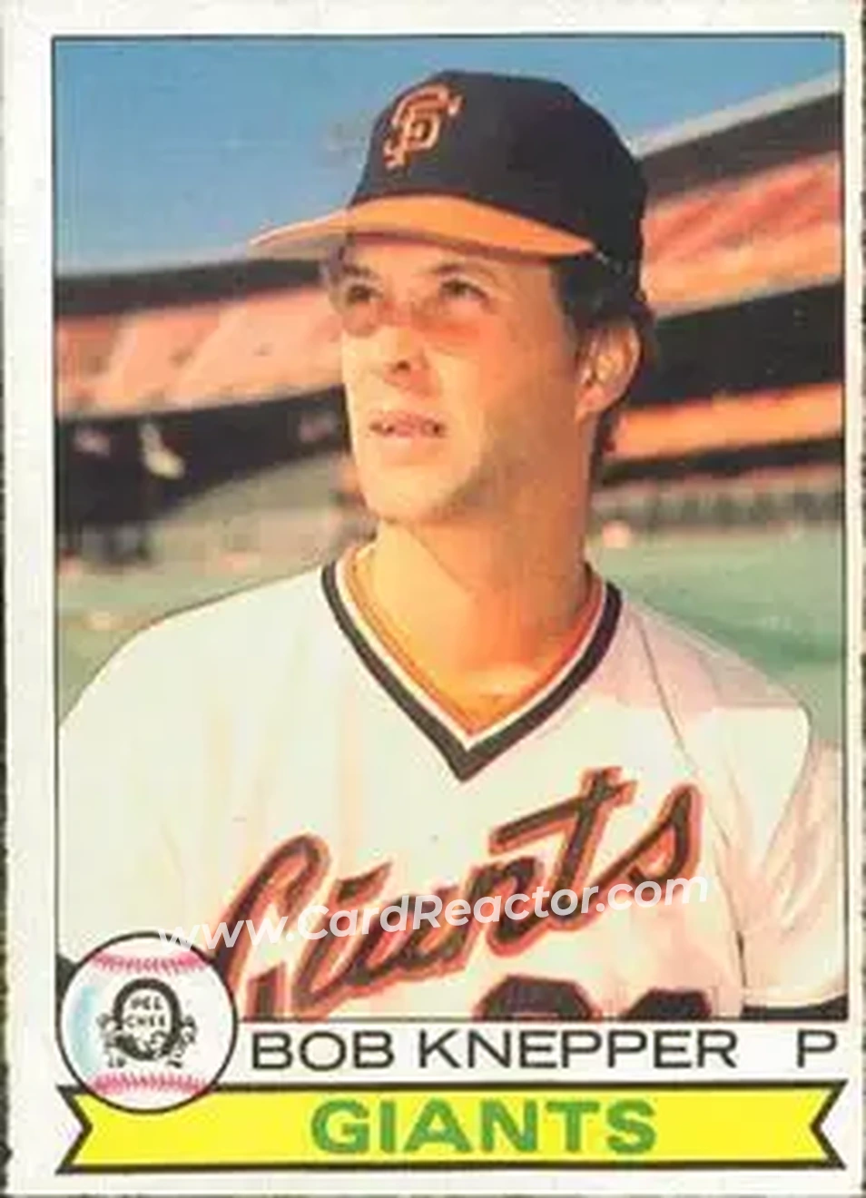 1979 O-Pee-Chee #255 - Bob Knepper - San Francisco Giants