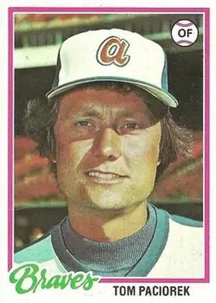 1978 Topps #322 Tom Paciorek