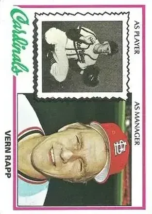 1978 Topps #324 Vern Rapp