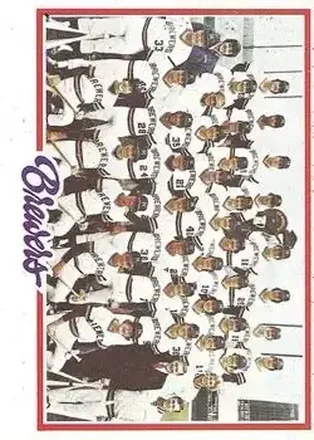 1978 Topps #328 - Card #328 - Milwaukee Brewers