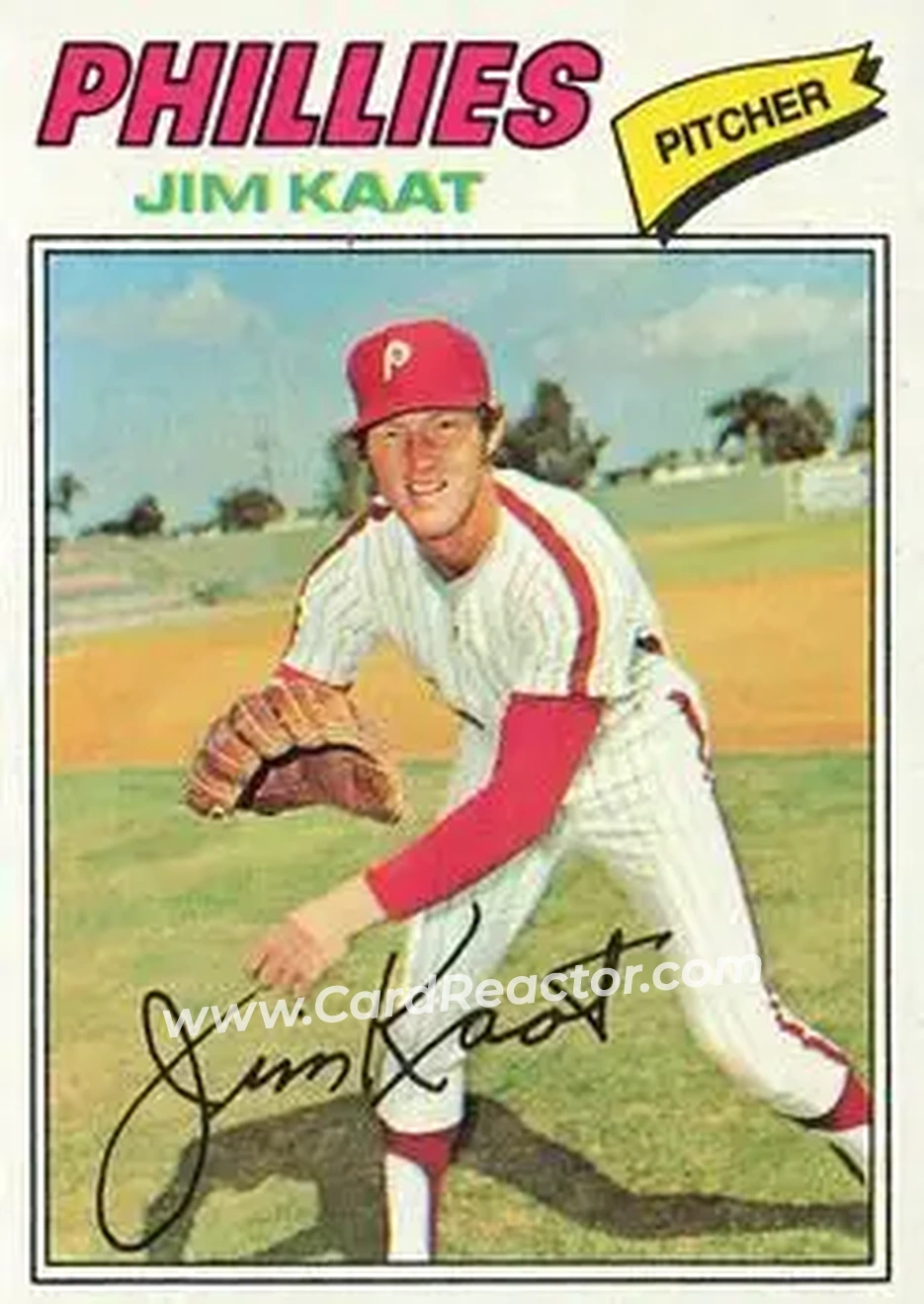 1977 Topps #638 - Jim Kaat - Philadelphia Phillies