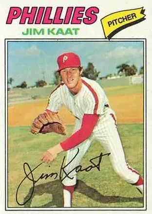 1977 Topps #638 - Jim Kaat - Philadelphia Phillies