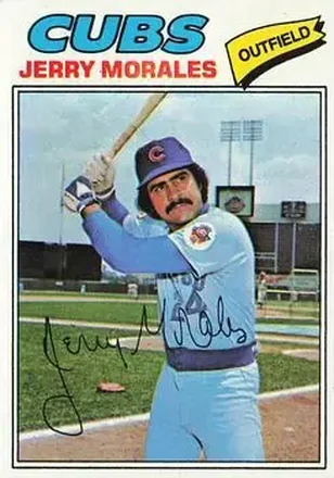 1977 Topps #639 - Jerry Morales - Chicago Cubs