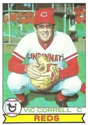 1979 Topps #281 - Vic Correll - Cincinnati Reds
