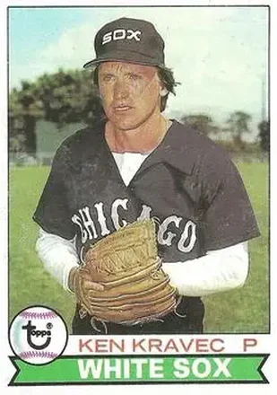 1979 Topps #283 - Ken Kravec - Chicago White Sox