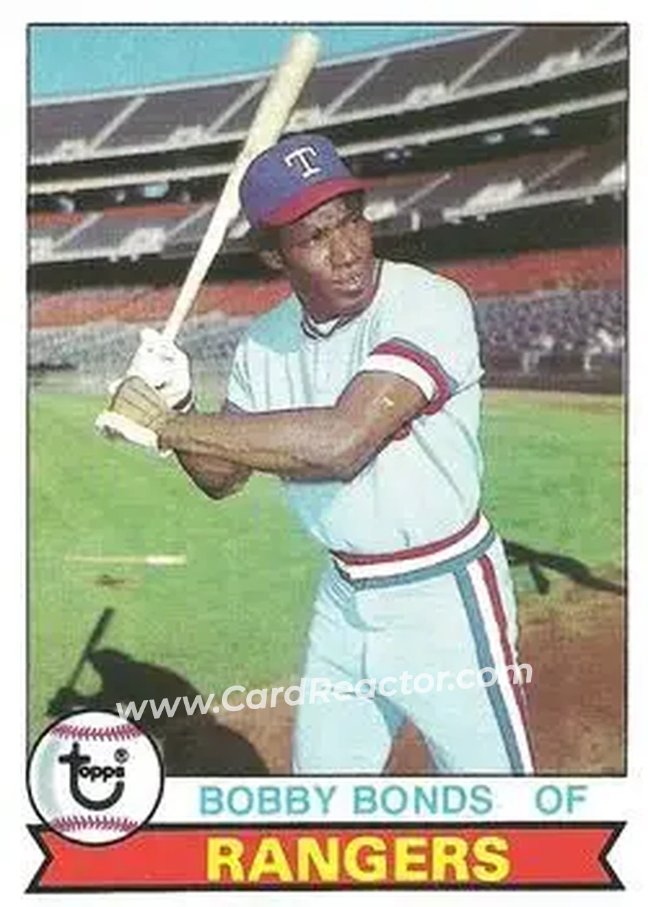 1979 Topps #285 - Bobby Bonds - Texas Rangers