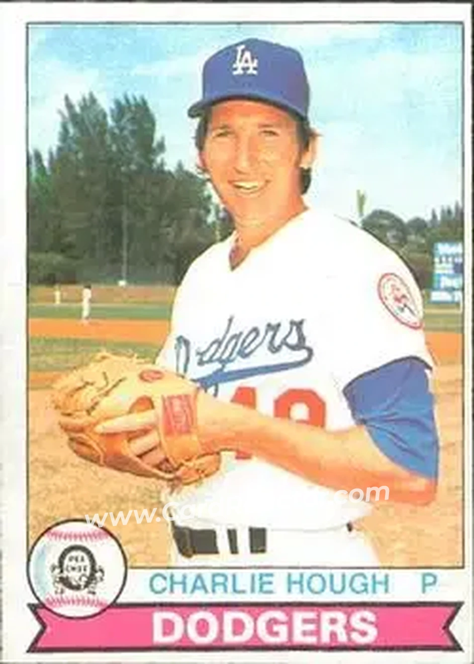 Front of Charlie Hough