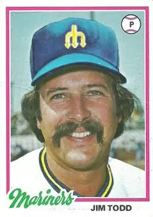 1978 Topps #333 Jim Todd