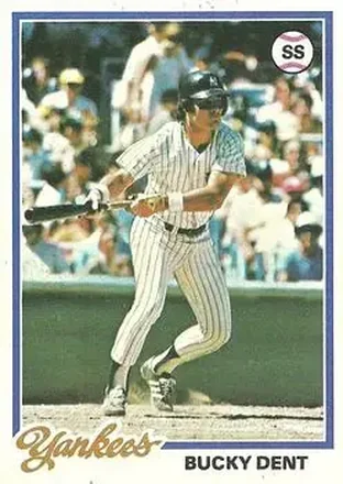 1978 Topps #335 Bucky Dent