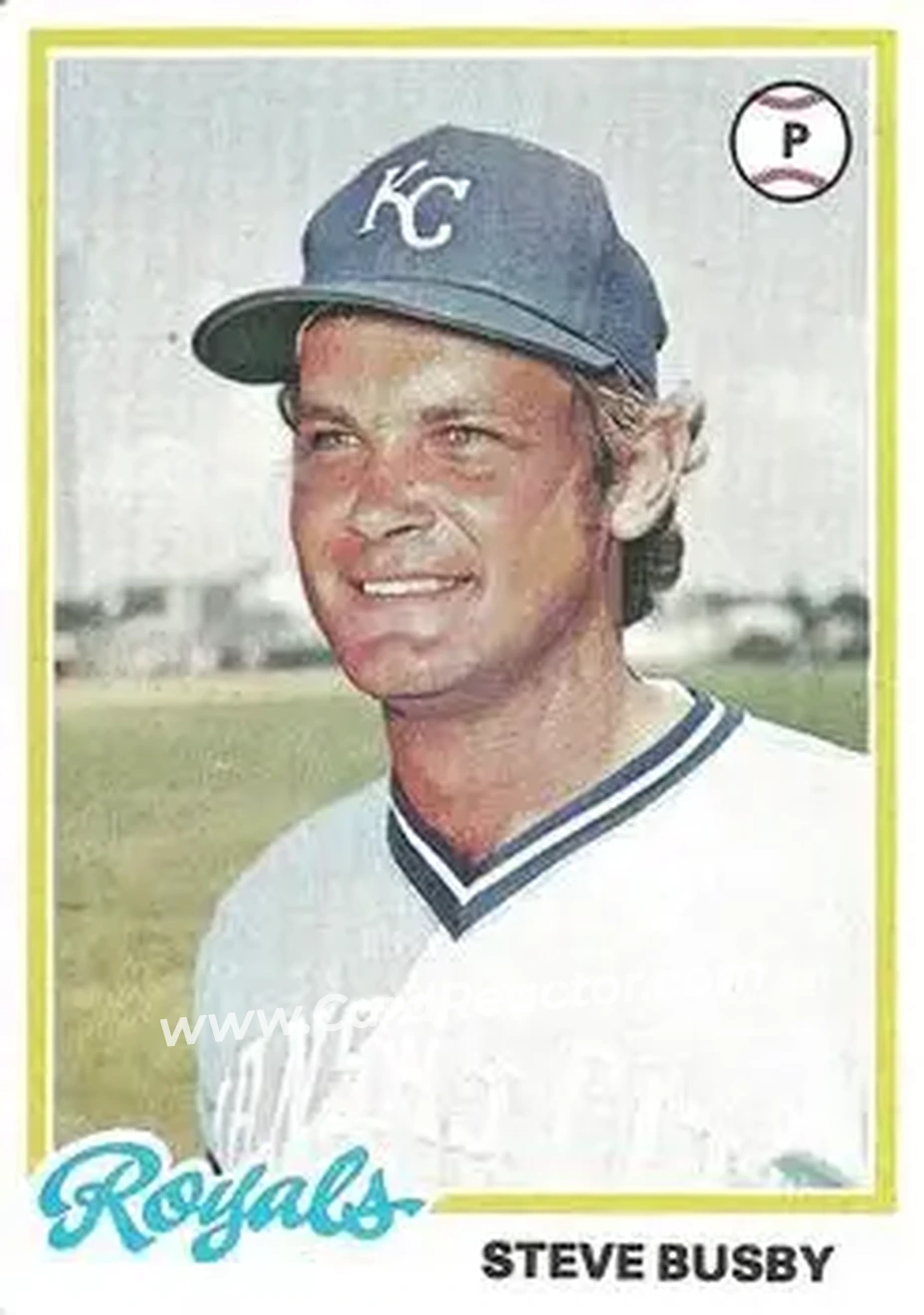 1978 Topps #336 - Steve Busby - Kansas City Royals