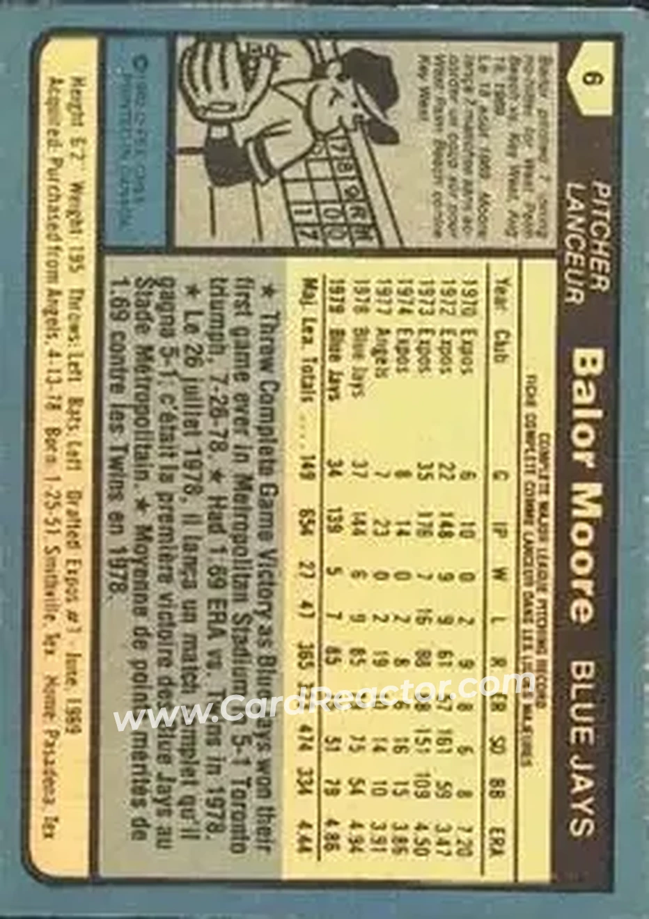 Back of Balor Moore