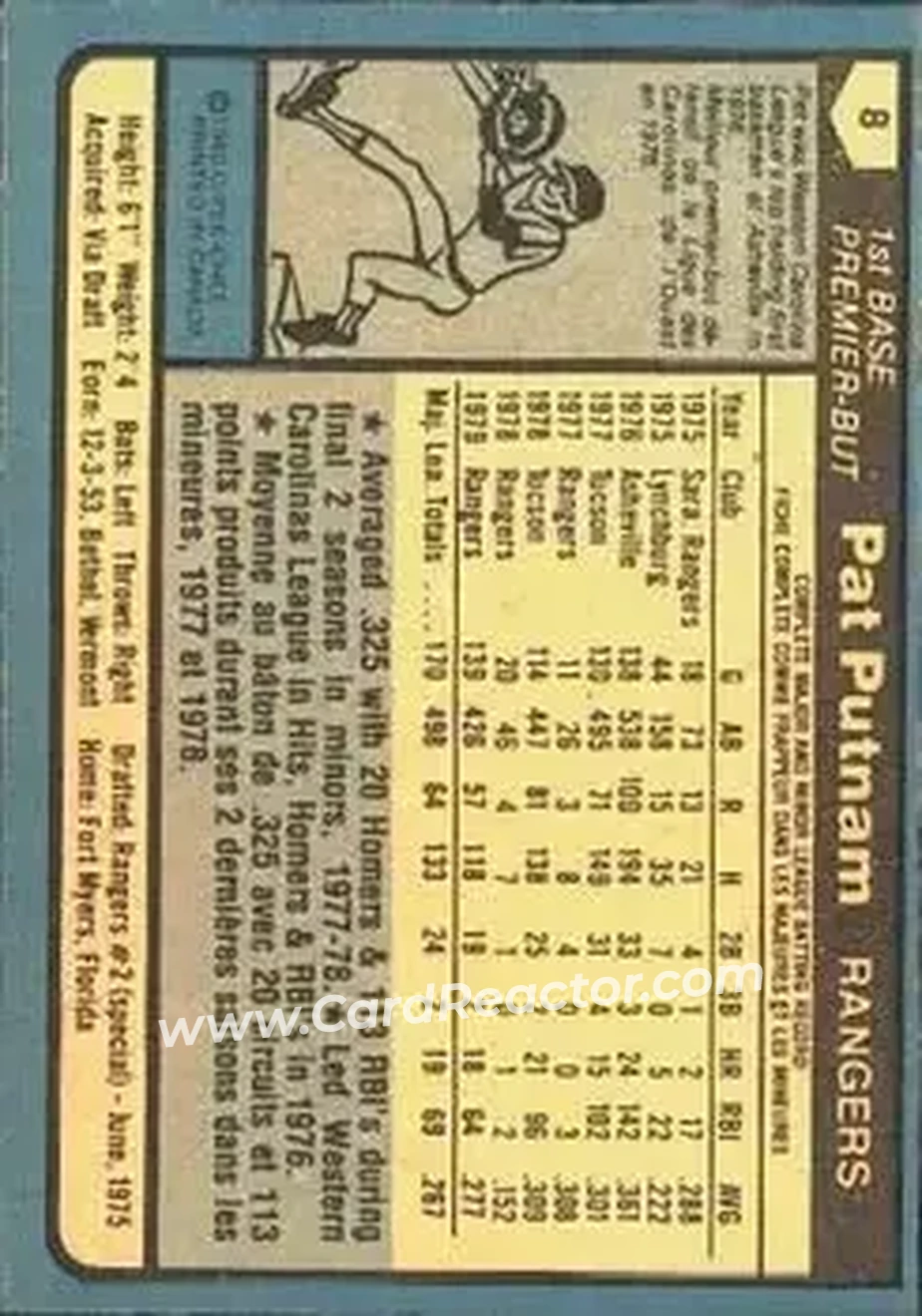 Back of Pat Putnam