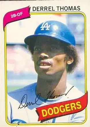 1980 O-Pee-Chee #9 Derrel Thomas