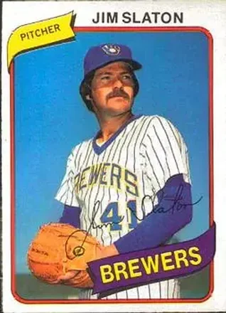1980 O-Pee-Chee #10 Jim Slaton