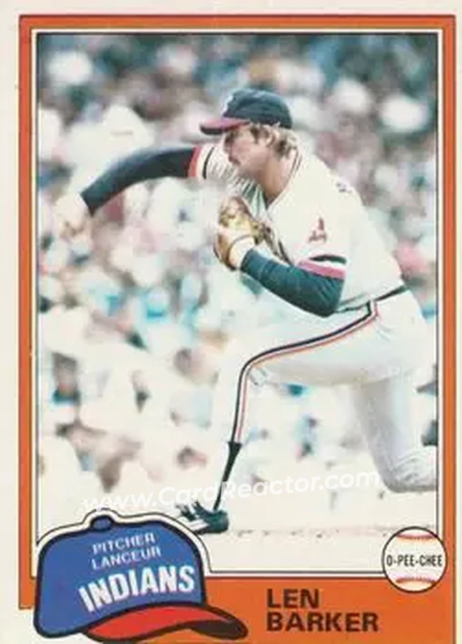 Front of Len Barker