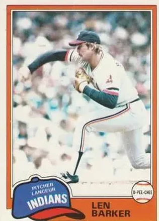 1981 O-Pee-Chee #3 Len Barker