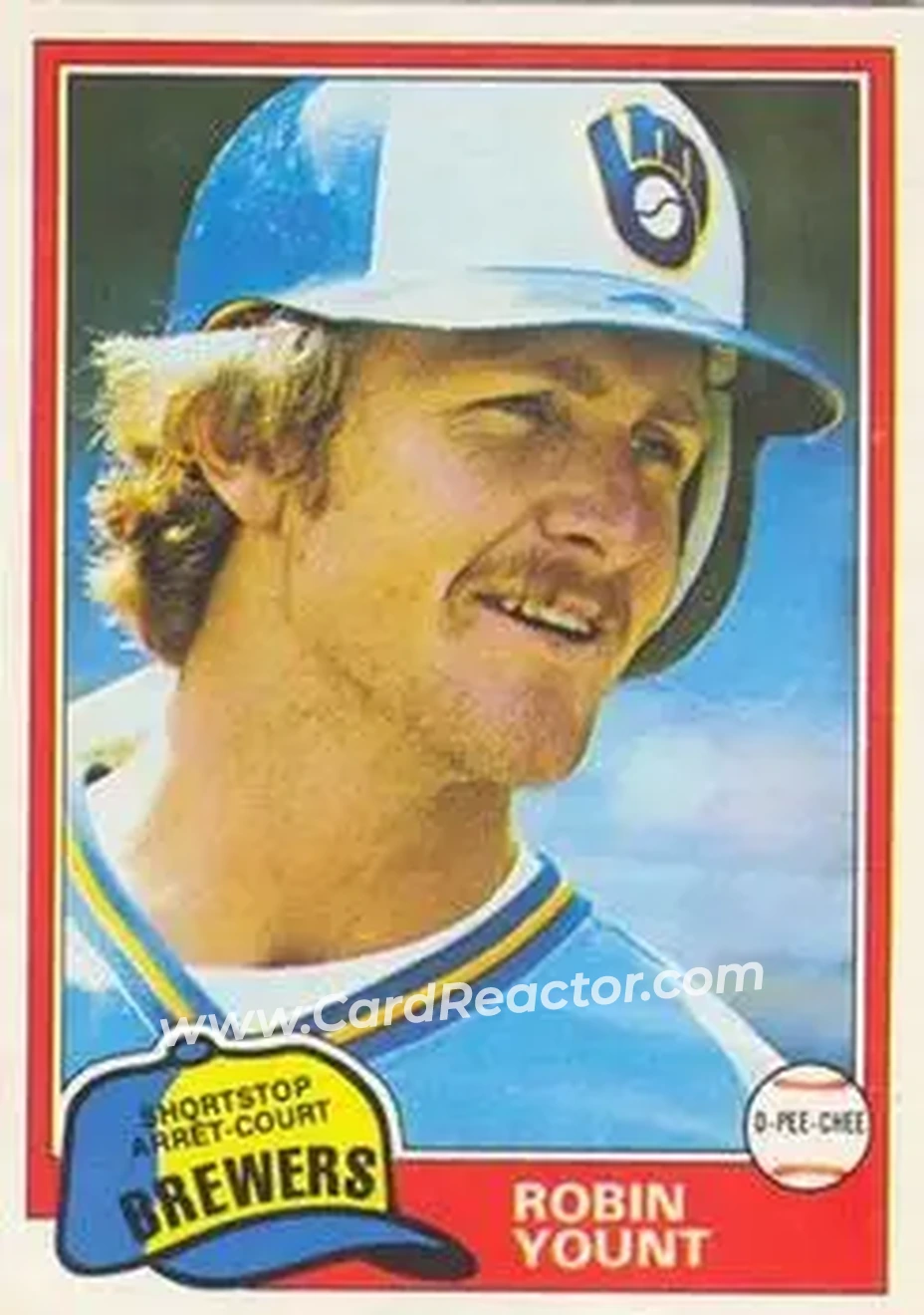 Front of Robin Yount