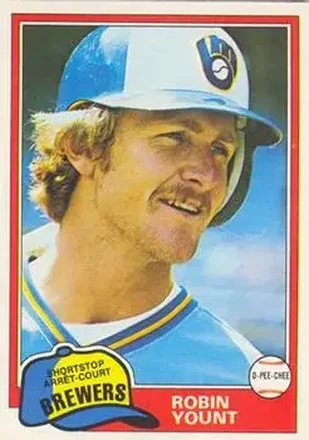 1981 O-Pee-Chee #4 Robin Yount