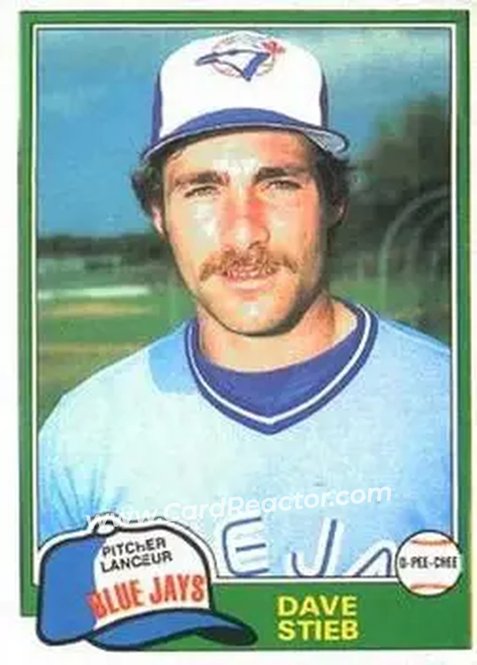 1981 O-Pee-Chee #5 - Dave Stieb - Toronto Blue Jays 1981 O-Pee-Chee #5 - Dave Stieb - Toronto Blue Jays