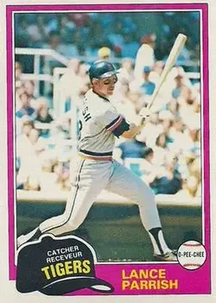 1981 O-Pee-Chee #8 Lance Parrish