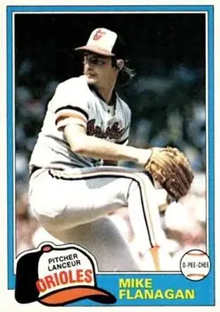 1981 O-Pee-Chee #10 Mike Flanagan