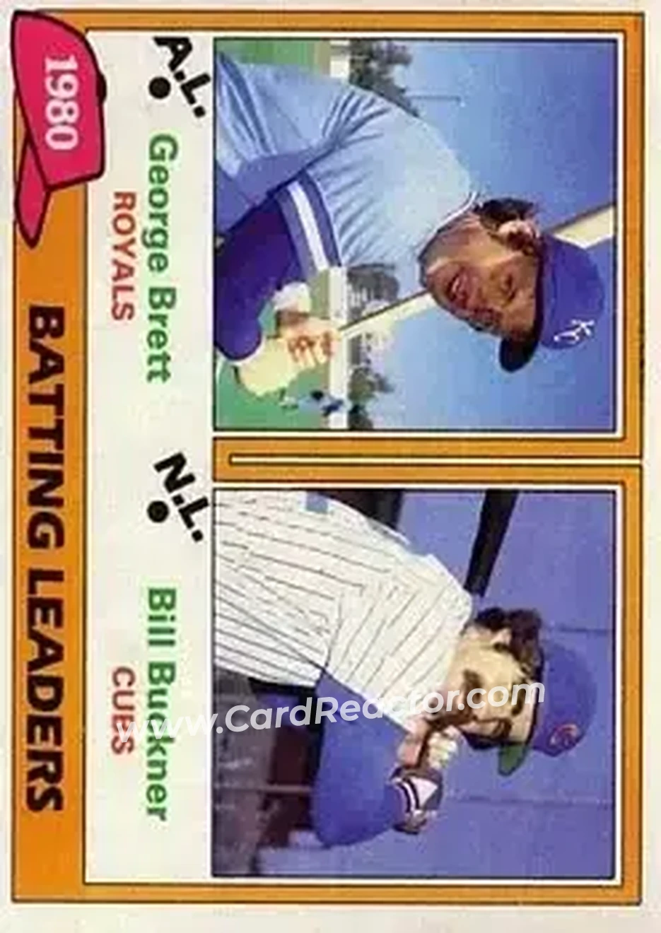 1981 Topps #1 - Card #1