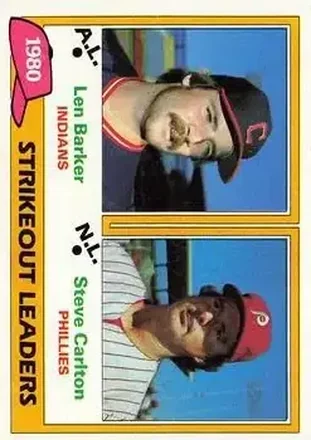 1981 Topps #6 Card #6