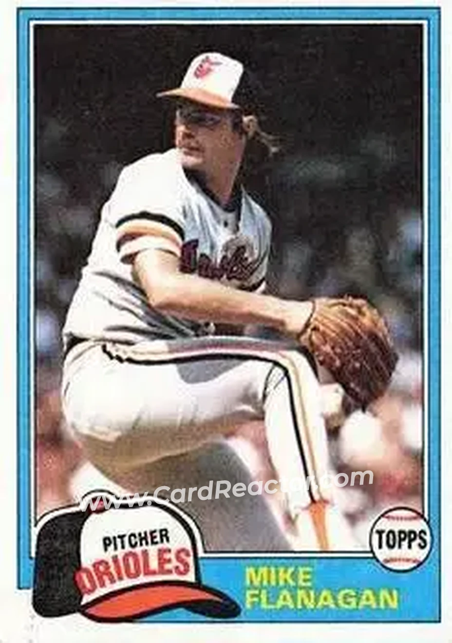 1981 Topps #10 - Mike Flanagan - Baltimore Orioles