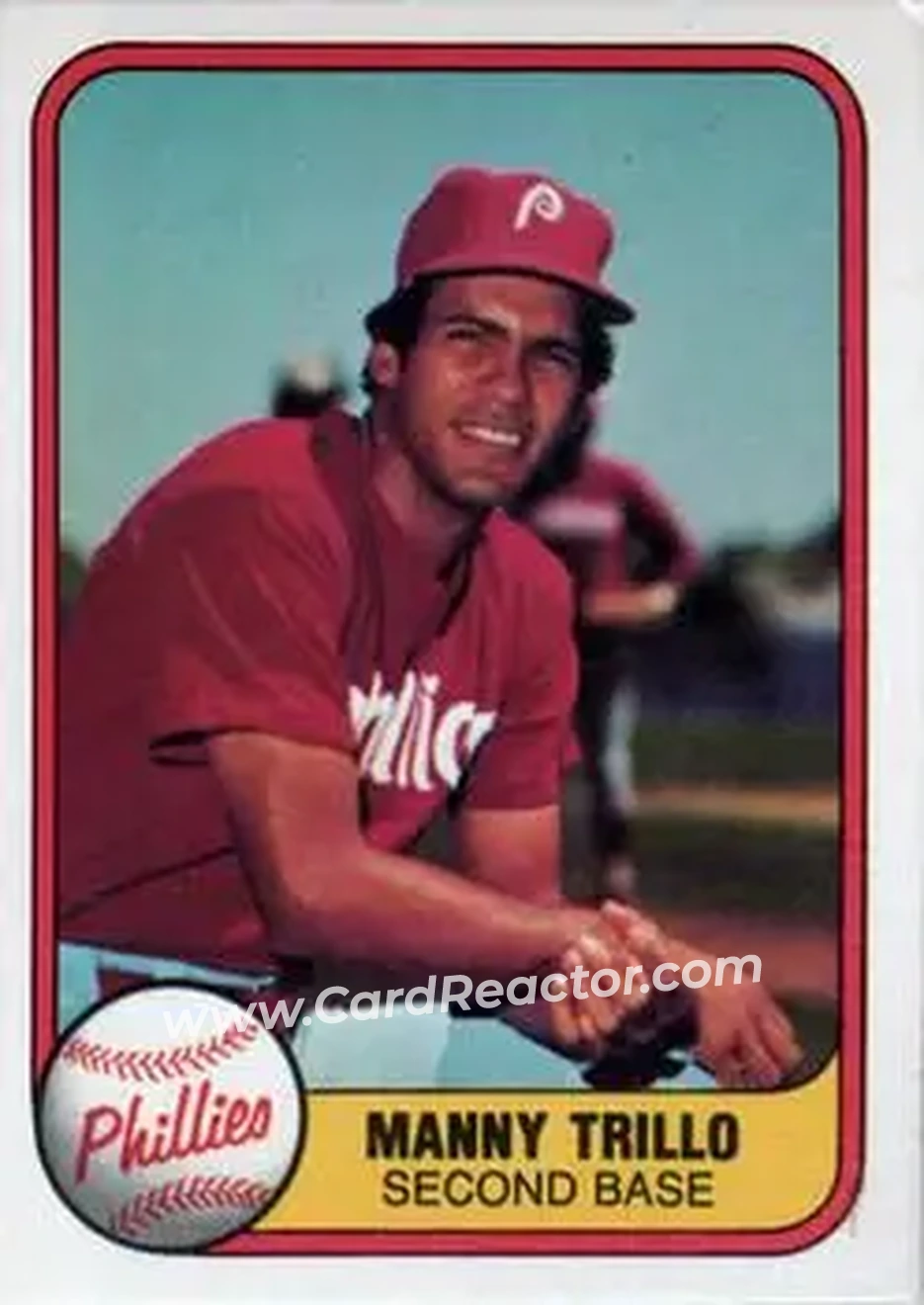 1981 Fleer #3 - Manny Trillo - Philadelphia Phillies